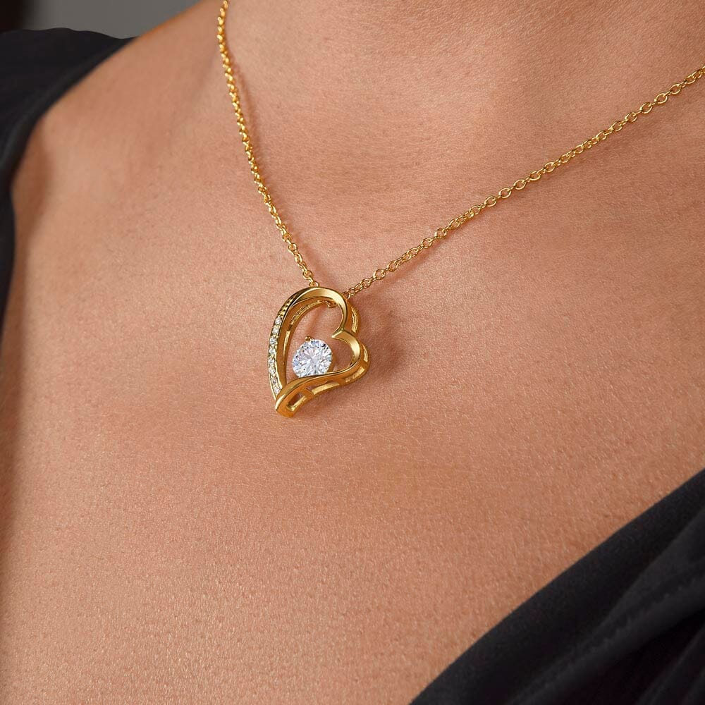 Collier avec un message d'amour "Chaque moment passé avec toi"